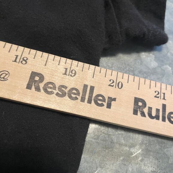 Harley Davidson Eagle Graphic V Neck Tee Shirt Womens 2XL XXL Black Biker - Picture 8 of 9